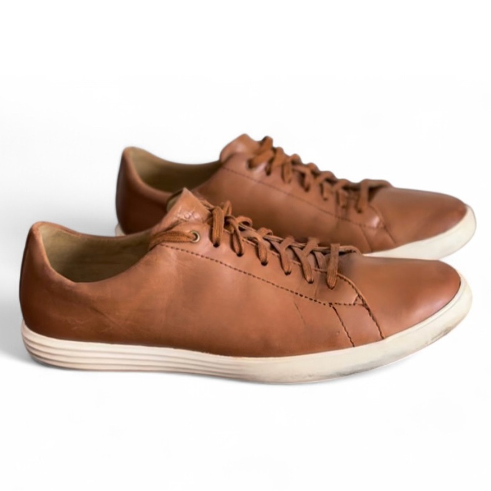 Cole Haan Grand Crosscourt II Leather Sneaker Sz 11.5